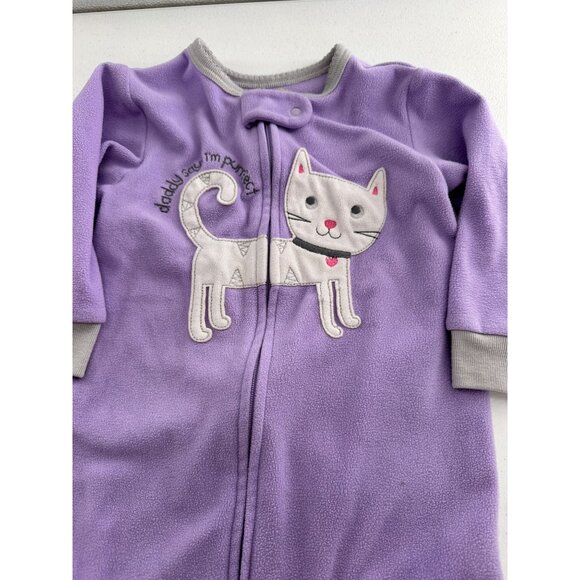 Baby Footed Sleeper Bundle 5 Pieces Size 6-12M Multiple Brands Fleece Pajamas - Picture 14 of 16